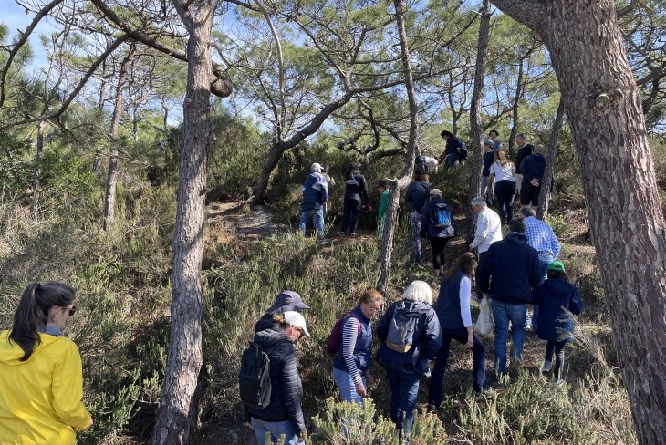 Passeio interpretativo “Pinhal da Praia das Pedras Negras e natureza envolvente”